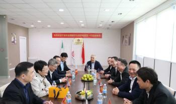 意大利中国民族贸易促进会热烈欢迎宁波市政府考察团一行莅临普拉托